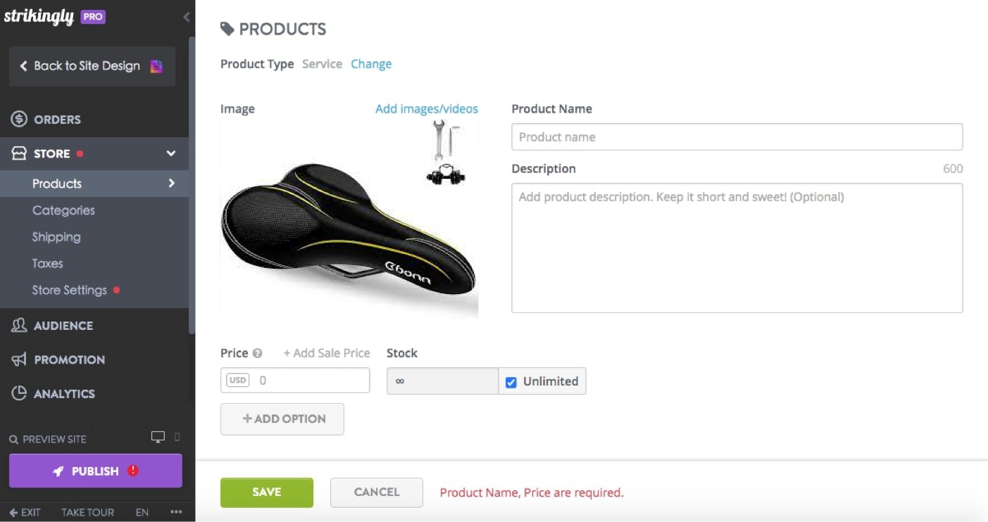 Strikingly Simple Store product manager Strikingly Simple Store product manager